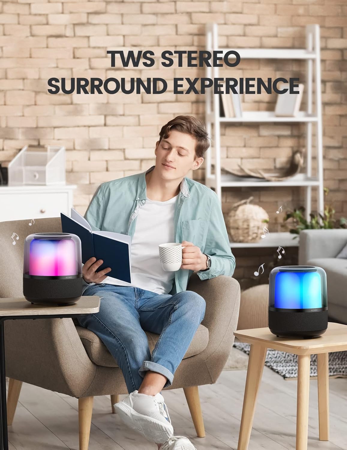 50W Bluetooth Speaker with Subwoofer R8054