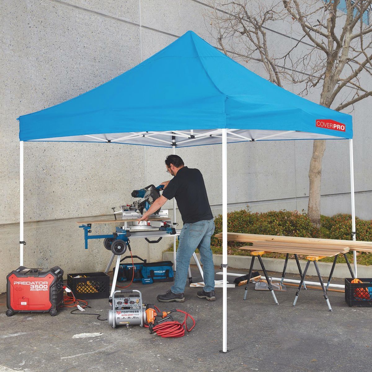 10 ft. x 10 ft. Heavy Duty Pop-Up Canopy C574507