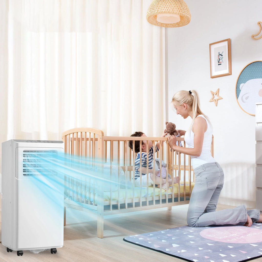 8000 BTU Portable Air Conditioner with Dehumidifier & Fan B994