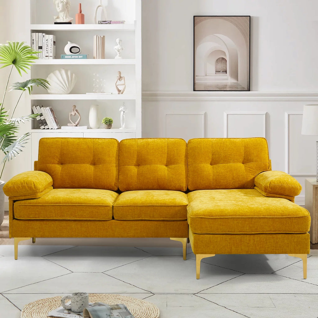 3-Piece Modular L-Shaped Sectional Sofa L65253