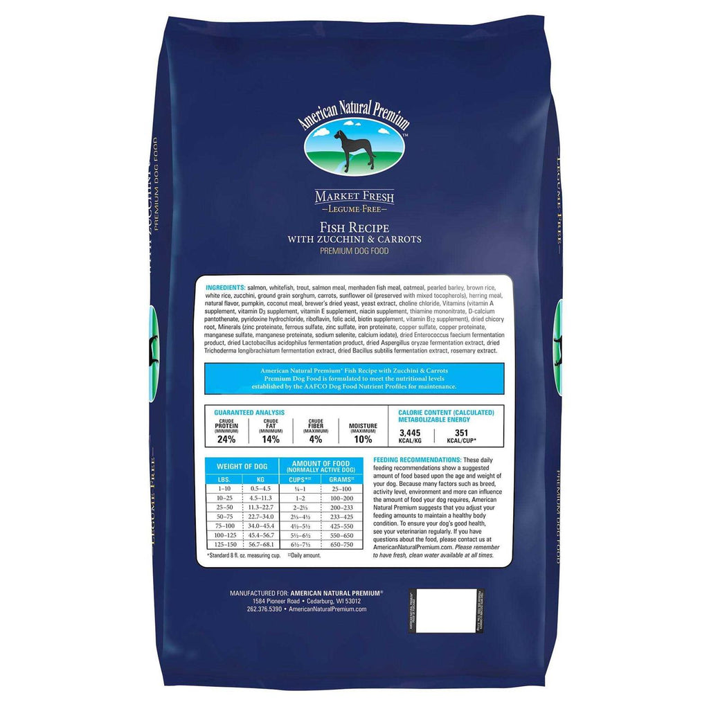 Market Fresh Fish Recipe Dry Dog Food T297638