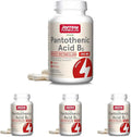 Pantothenic Acid B5 500 mg Veggie Caps Dietary Supplement Pack of 4 Q511