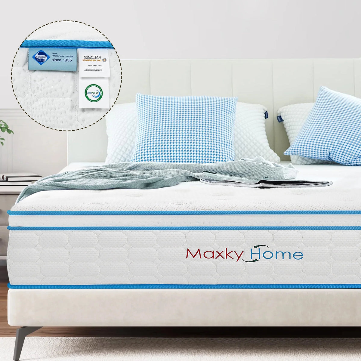 12 Inch Twin Gel Memory Foam Mattress F147232