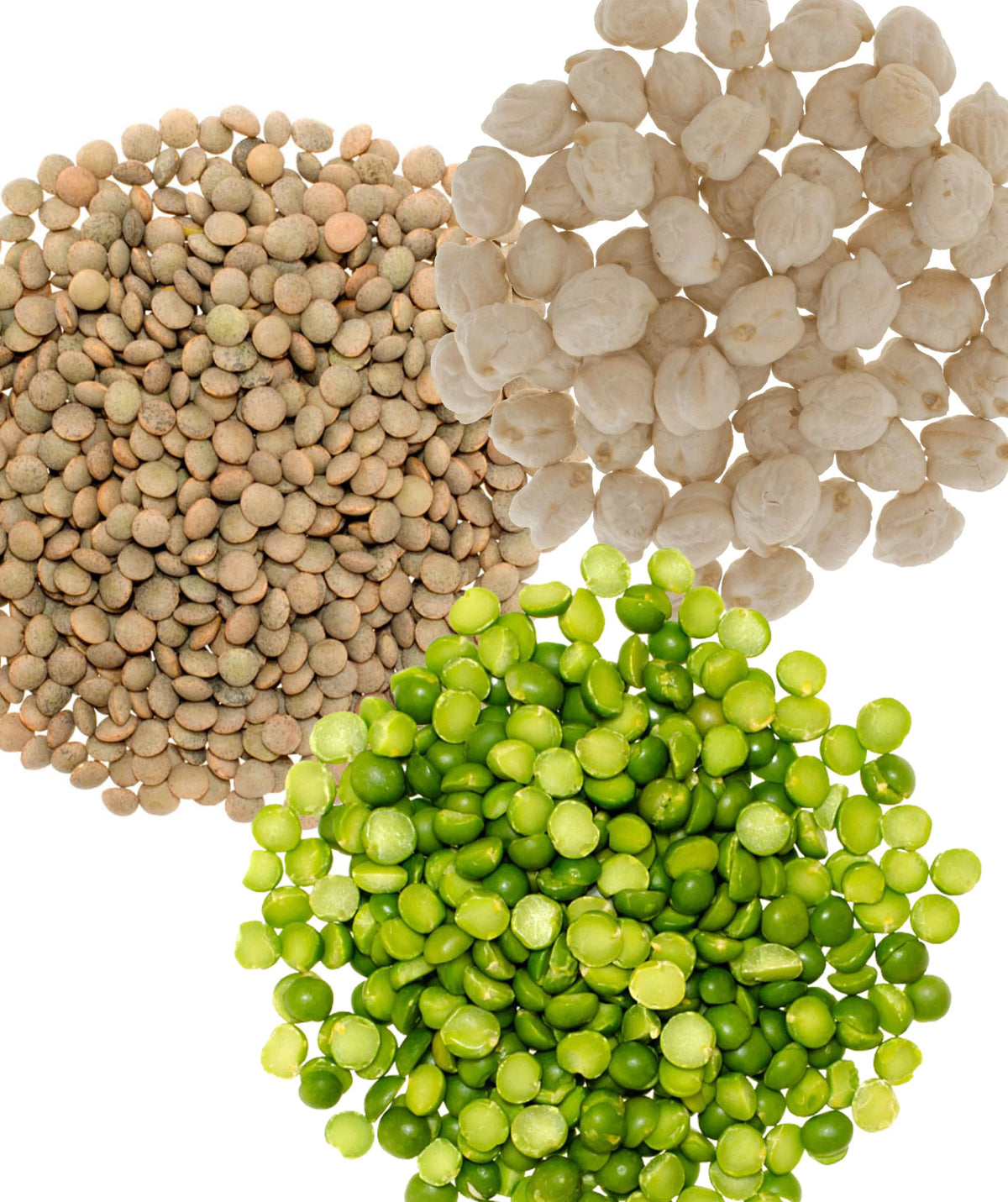 Chickpeas, Lentils and Green Split Peas 75 LBS O3541