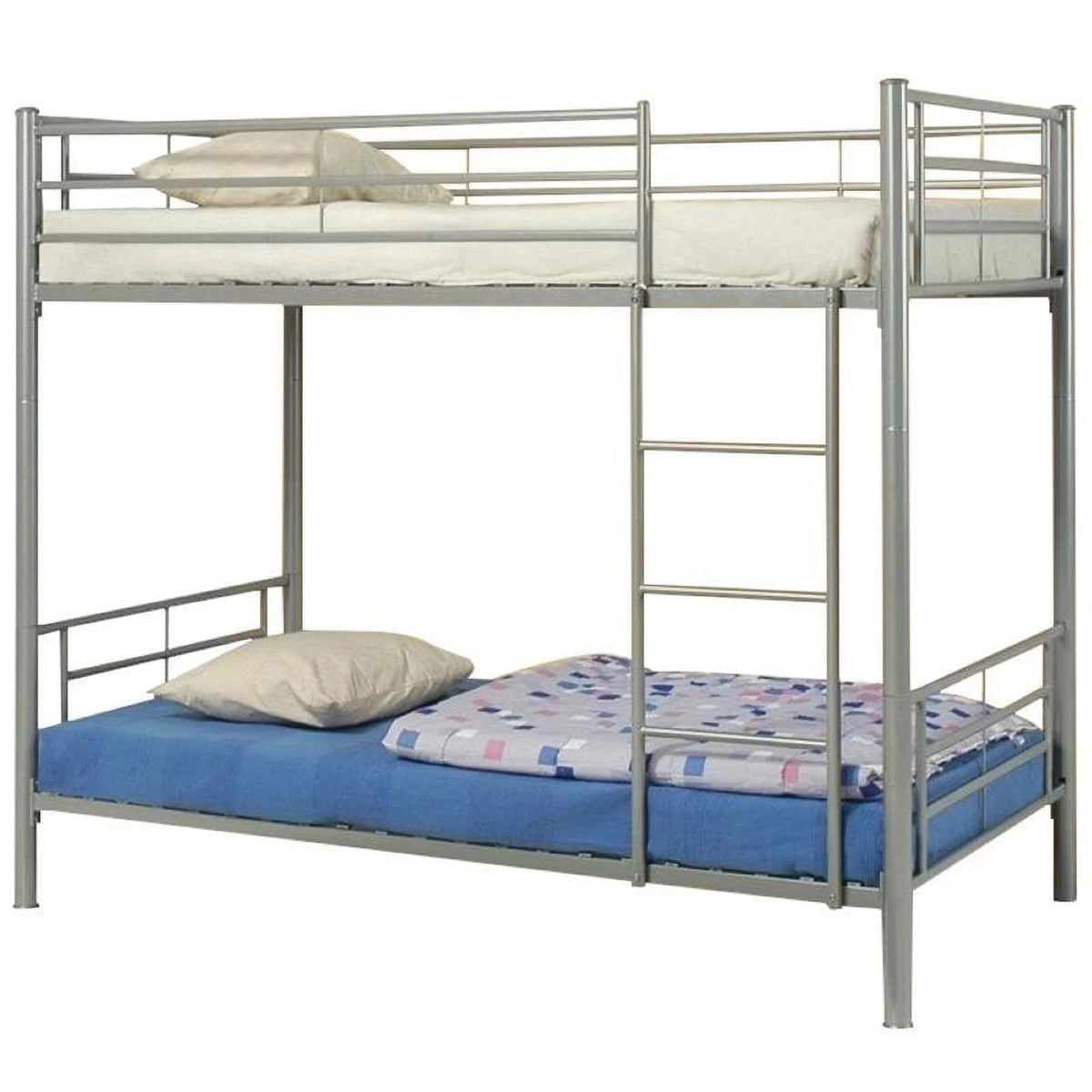 Modern Metal Twin over Full Bunk Bed U266158