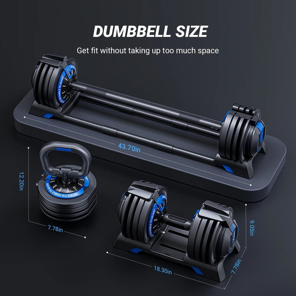 Adjustable Dumbbell Weight Set Y4659