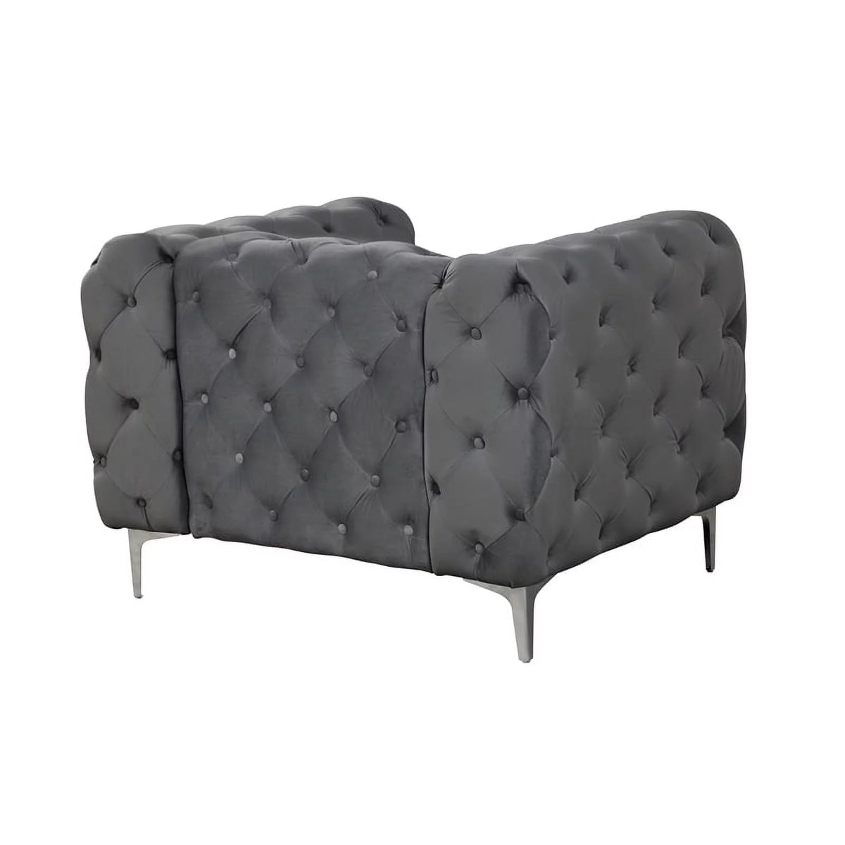 Velvet Sofa and Two Chairs Set M707967