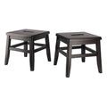 2-Pc Wood Stool Set J9248