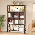 5-Shelf Bookcase with LED Light O656090