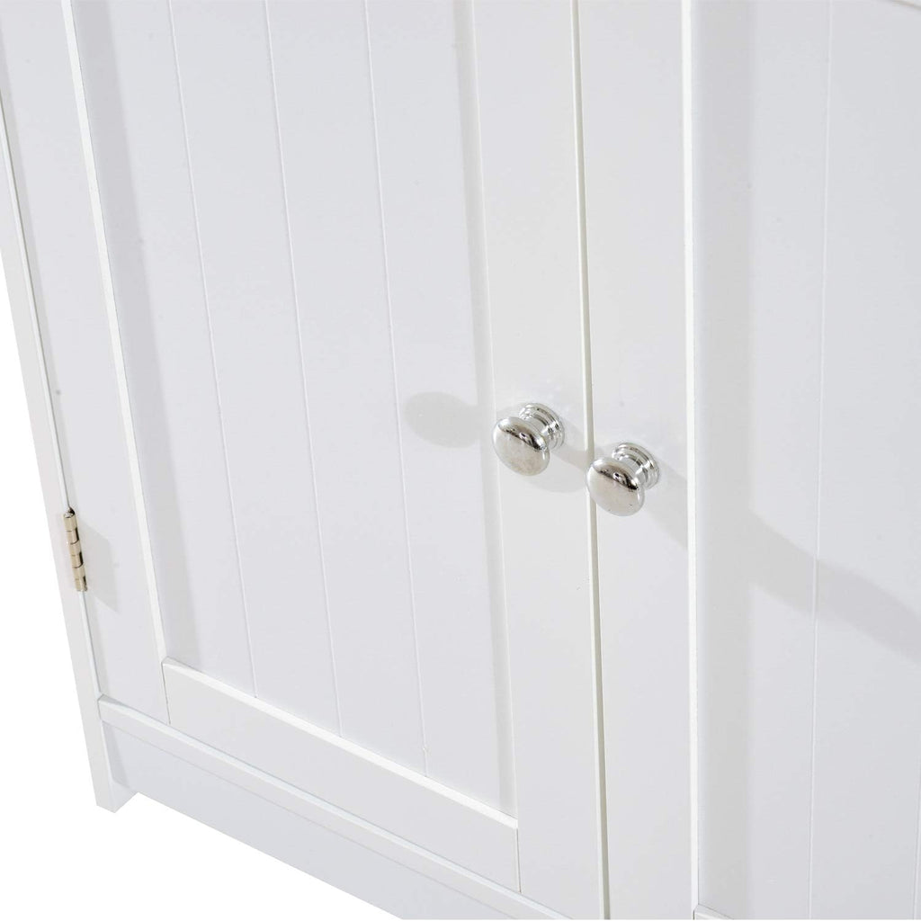 24” Pedestal Sink Bathroom Vanity Cabinet - White C1384