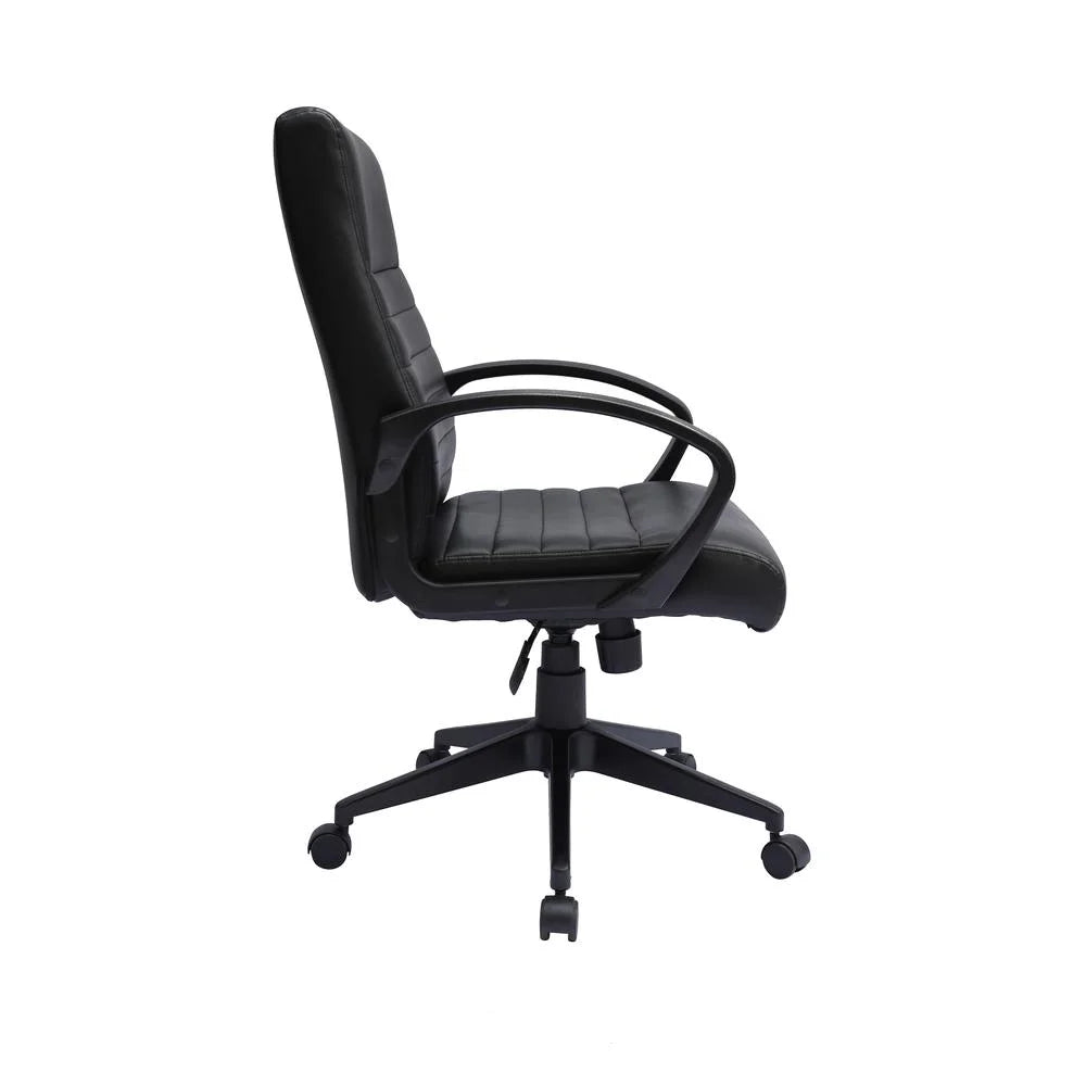 Black Vinyl Task Chair X61487