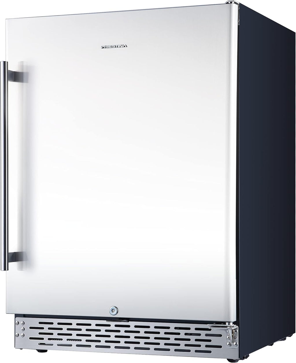 96 Can Compressor Beverage Cooler Stainless Steel Glass Door Q535