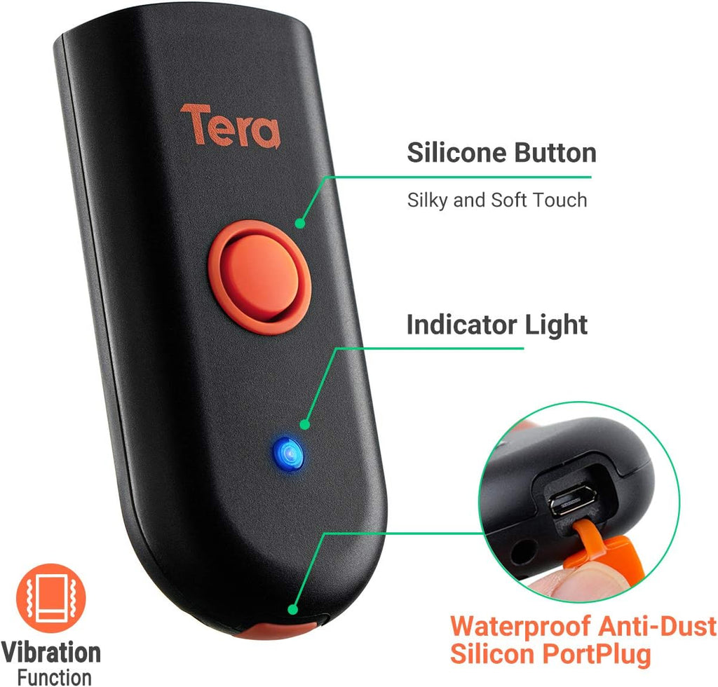 Waterproof Shockproof Mini Pocket 2D Barcode Scanner Pack of 2 F3302