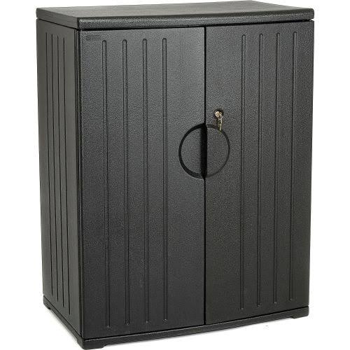 Black 46 in. Storage Cabinet P127