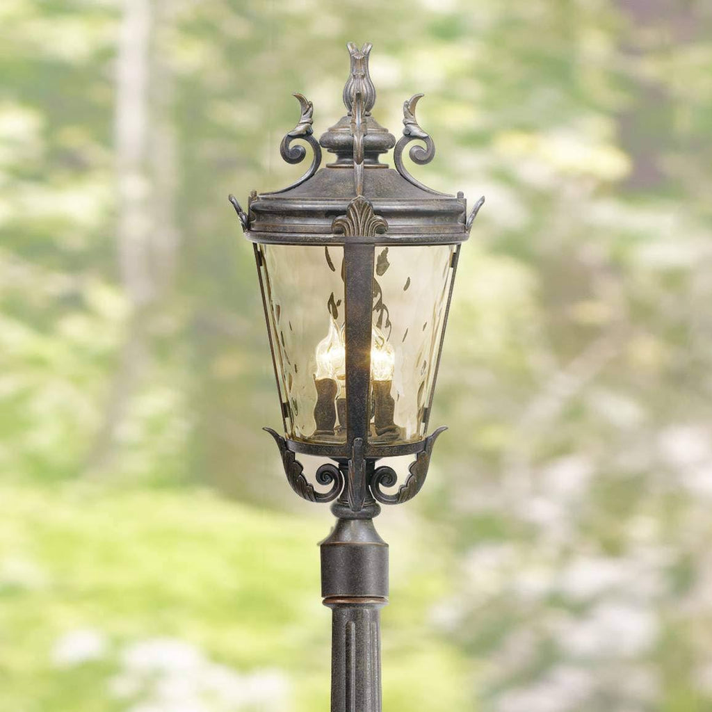Bronze Post Light E781280