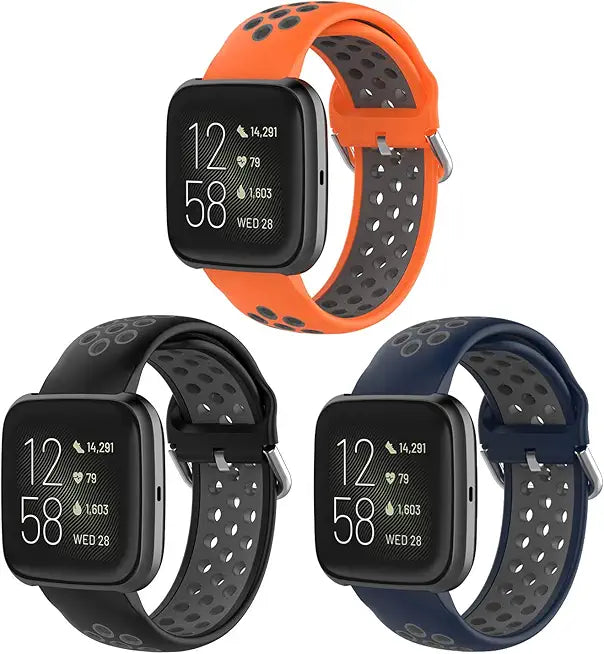 Soft Silicone Waterproof Breathable Replacement Wristband Bands H726049