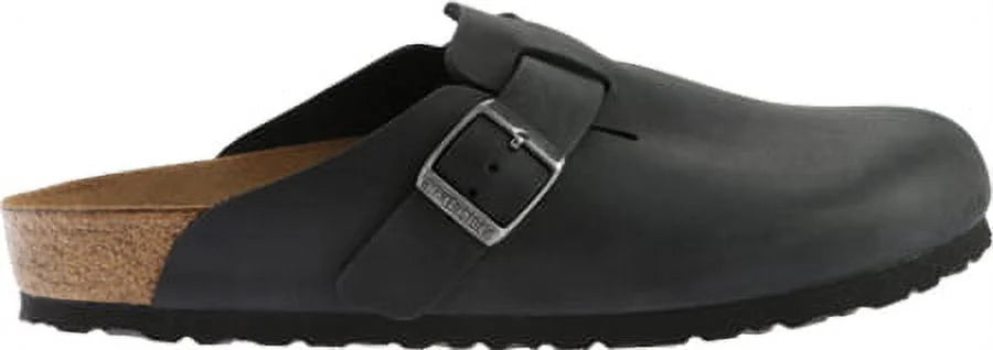 Oiled Leather Clogs Y58832