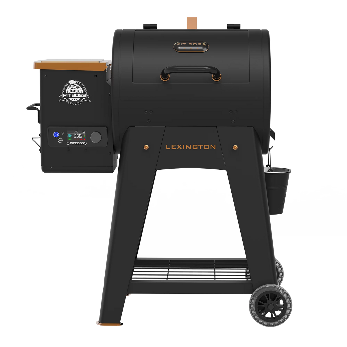 500 Sq in Wood Fired Pellet Grill and Smoker I125486