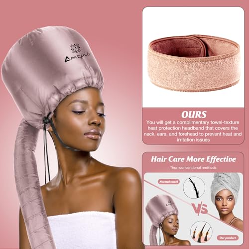 Adjustable Extra Large Pink Bonnet Hair Dryer Attachment K94232