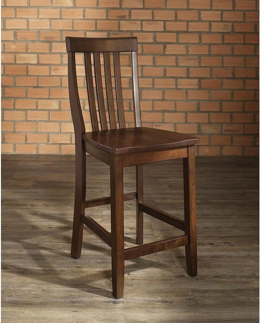 Vintage Mahogany Bar Stool Set Of 2 H6230