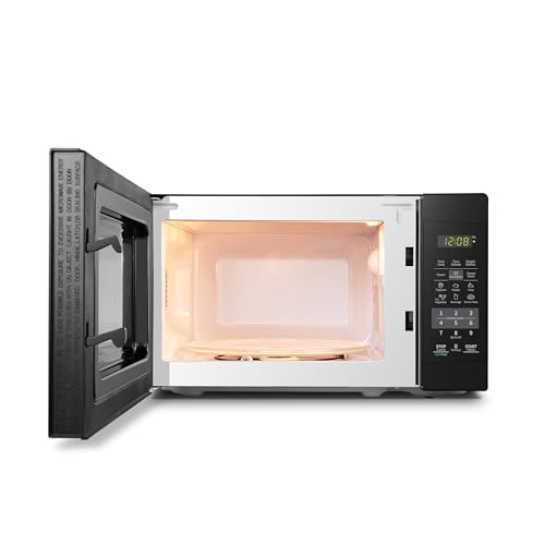 0.7 Cu Ft Black Countertop Microwave Oven N500803