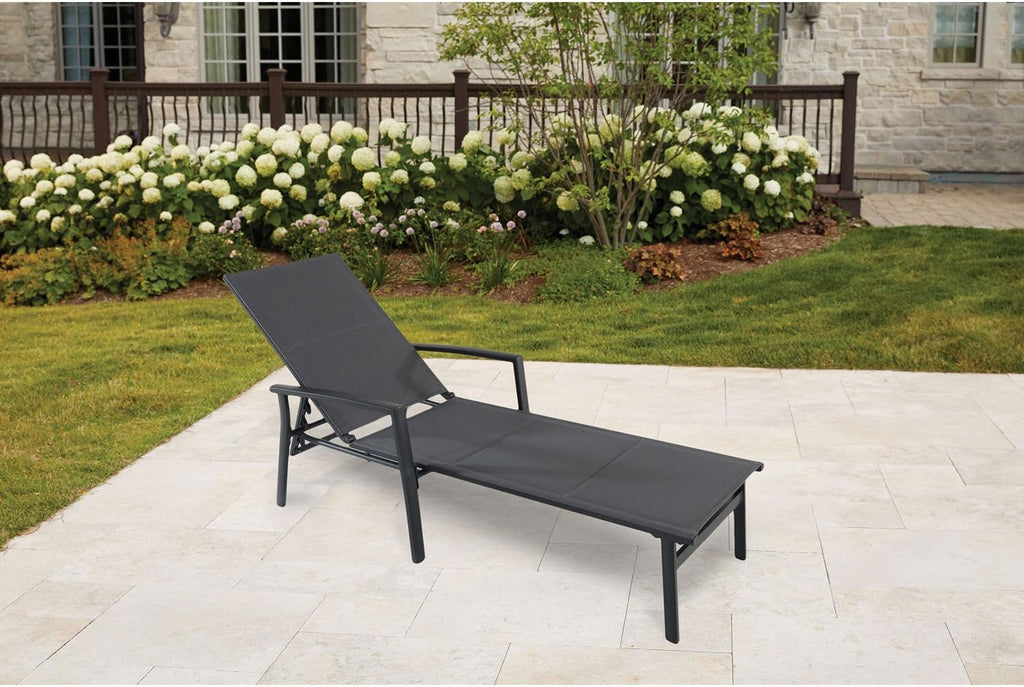 Padded Sling Chaise Lounge Chair R5331