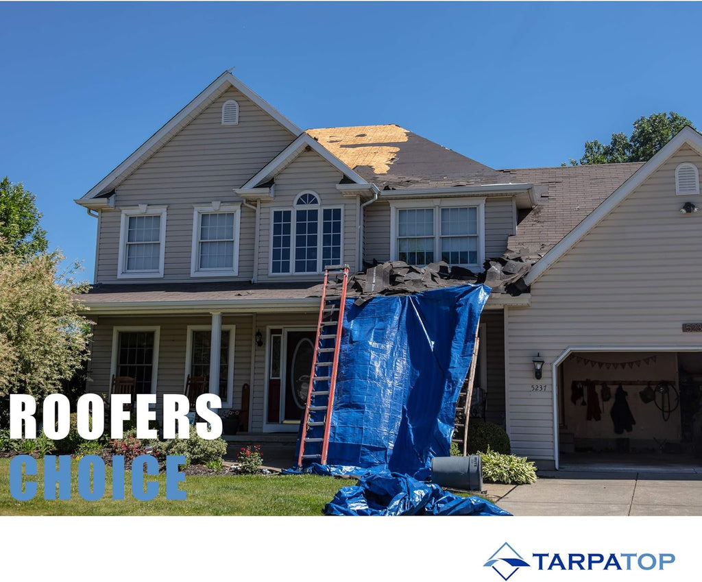 30X40 Waterproof Multi-Purpose Poly Tarp Blue T981