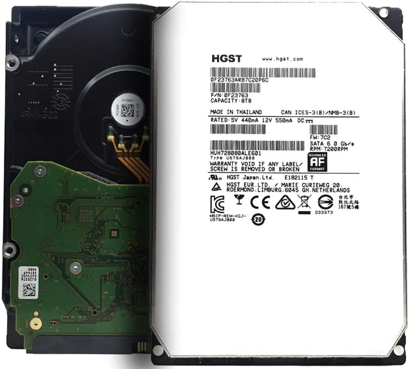 8TB 7200RPM 128MB Cache SATA 6.0Gb/s 3.5in Enterprise Hard Drive H6010