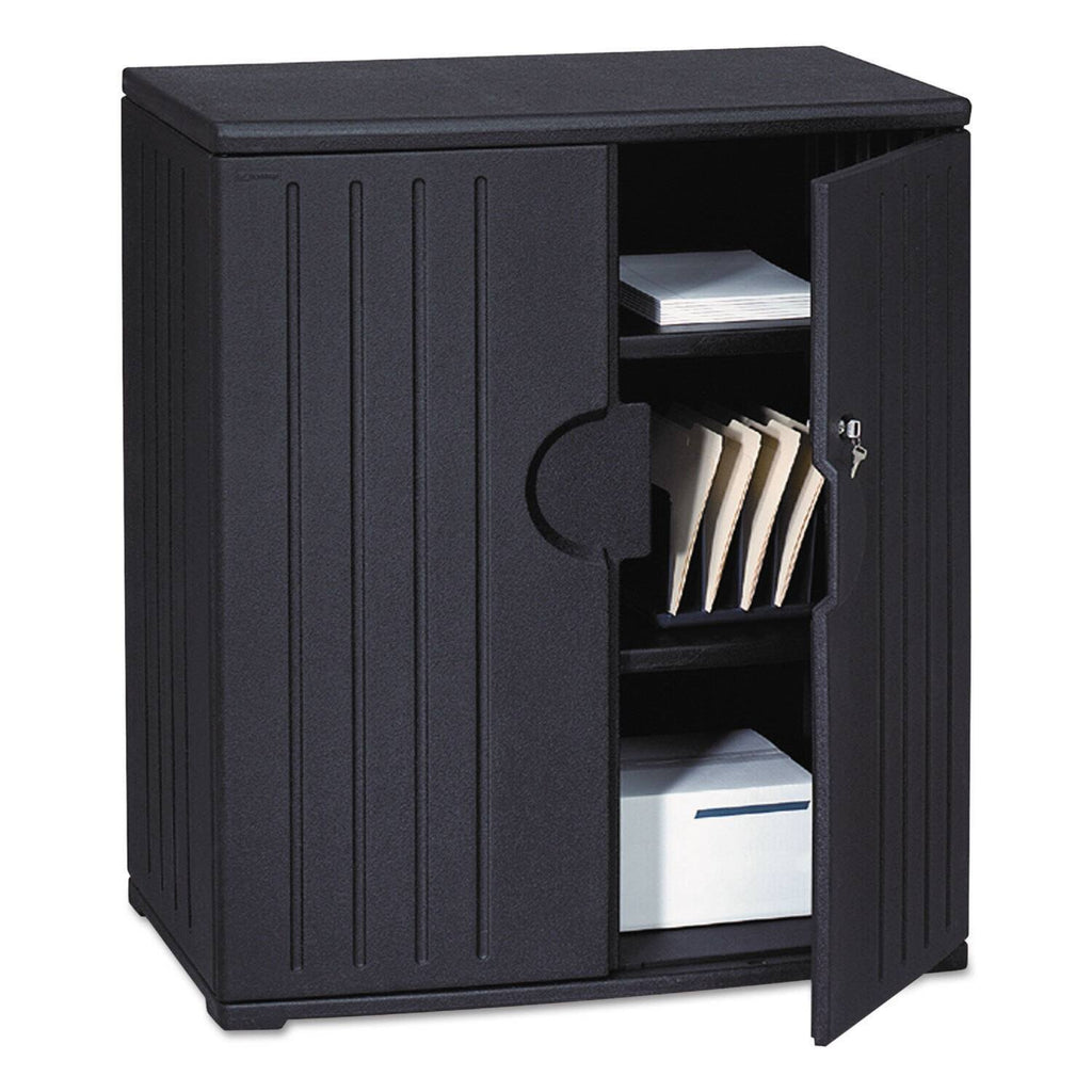 Black 46 in. Storage Cabinet P127