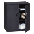 Black 46 in. Storage Cabinet P127