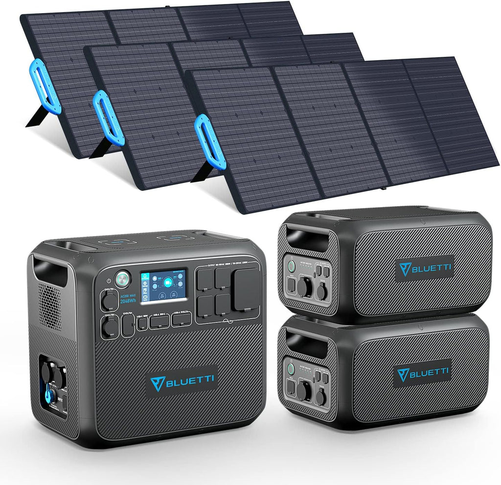 Portable Power Station 2048Wh LiFePO4 Battery Backup E6363