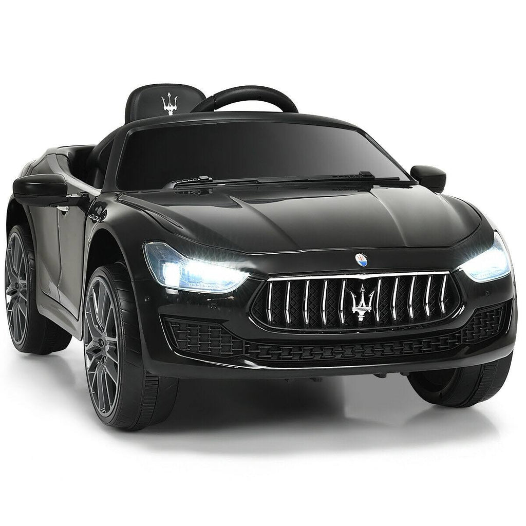12V Kids Ride on Car with RC Remote Control Black M4164