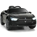 12V Kids Ride on Car with RC Remote Control Black M4164