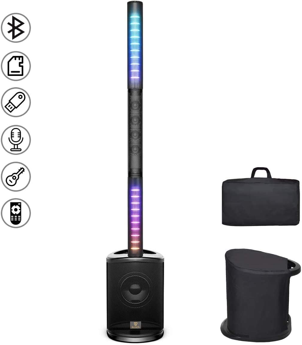 Portable Line Array Column Speaker with 8 Inch Subwoofer E47774