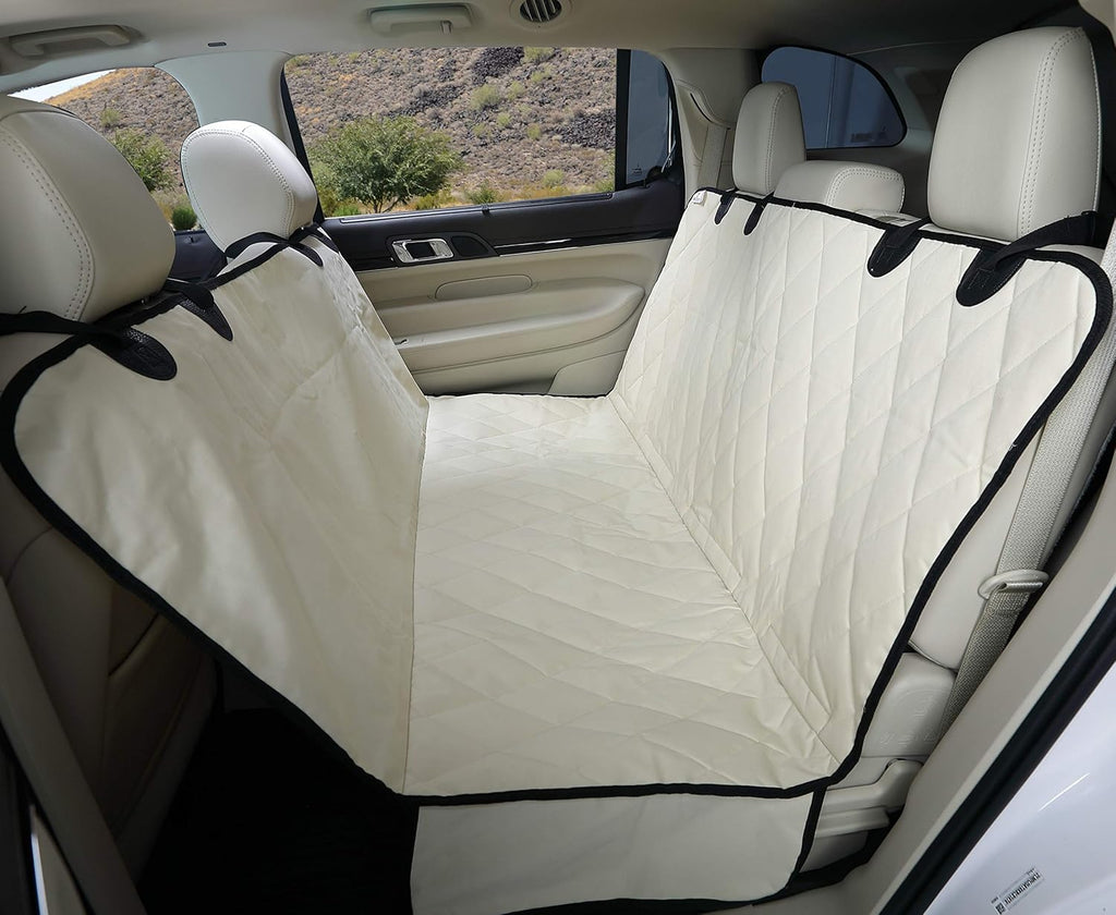Grey Dog Seat Cover with Hammock J76472