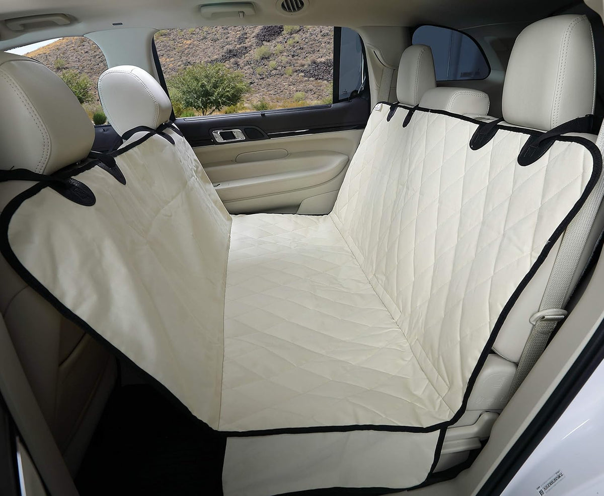 Grey Dog Seat Cover with Hammock J76472