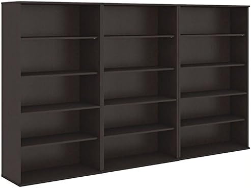 5 Shelf Bookcase in Mocha Cherry C4862