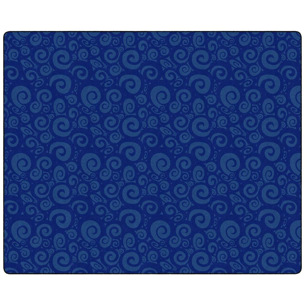 Blue Tone on Tone Carpet 10'6 x 13'2 K1738