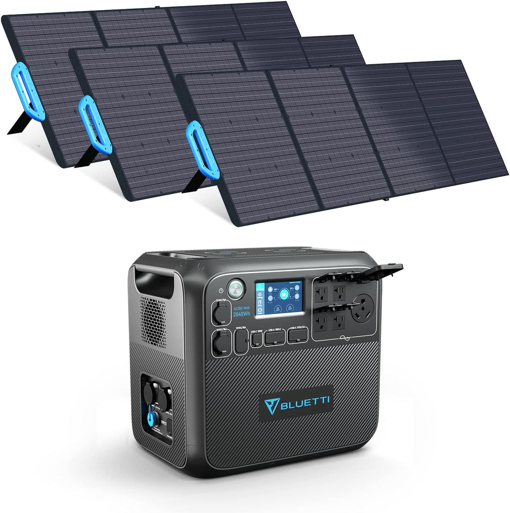 Portable Power Station 2048Wh LiFePO4 Battery Backup E6363
