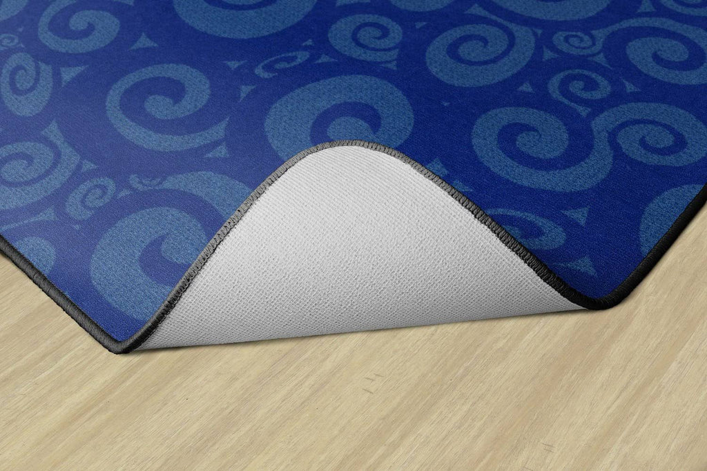 Blue Tone on Tone Carpet 10'6 x 13'2 K1738