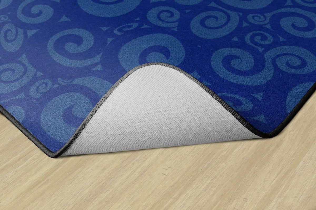 Blue Tone on Tone Carpet 10'6 x 13'2 K1738