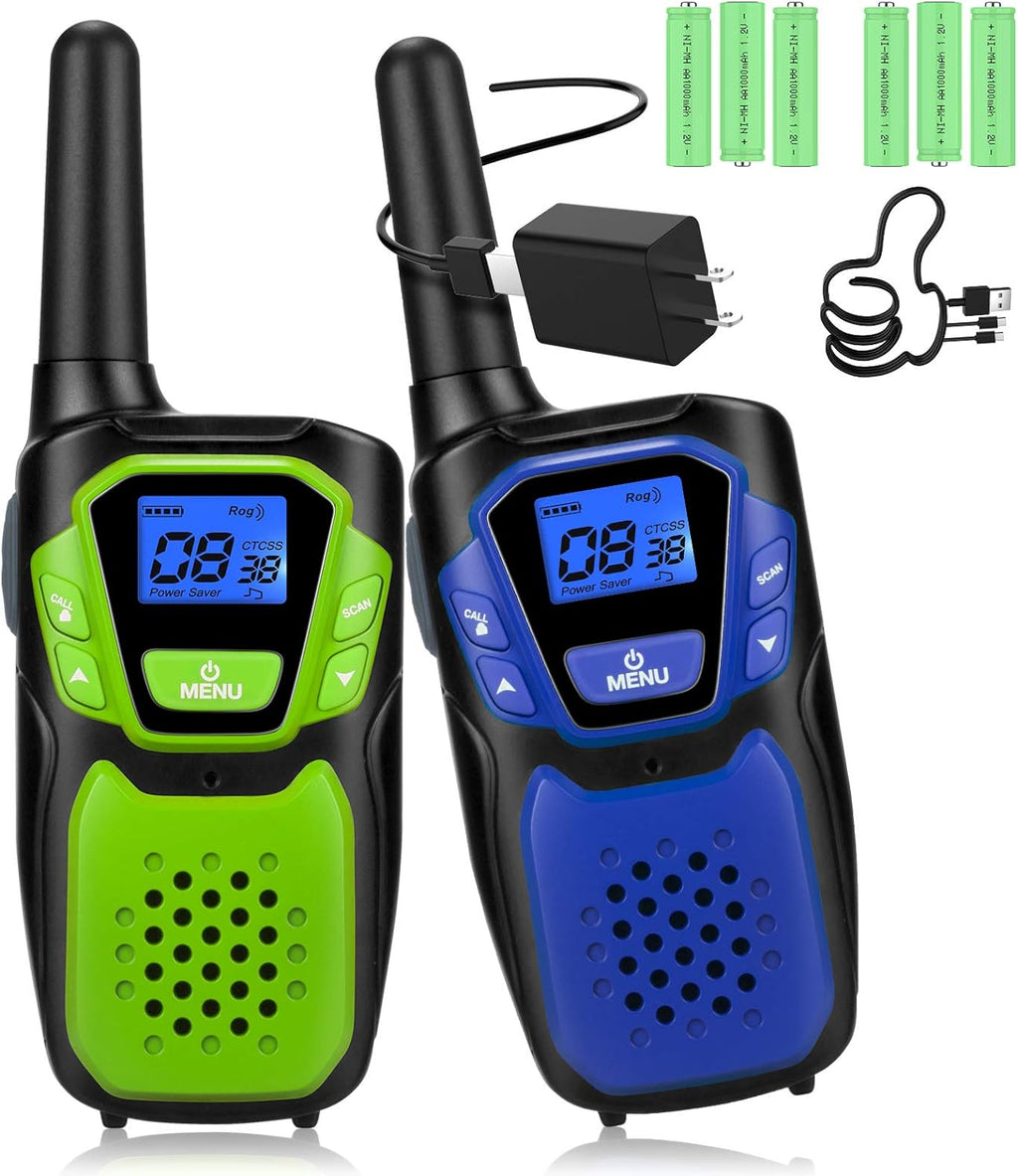 Rechargeable Long Range 2 Way Radio 3 Pack X8602