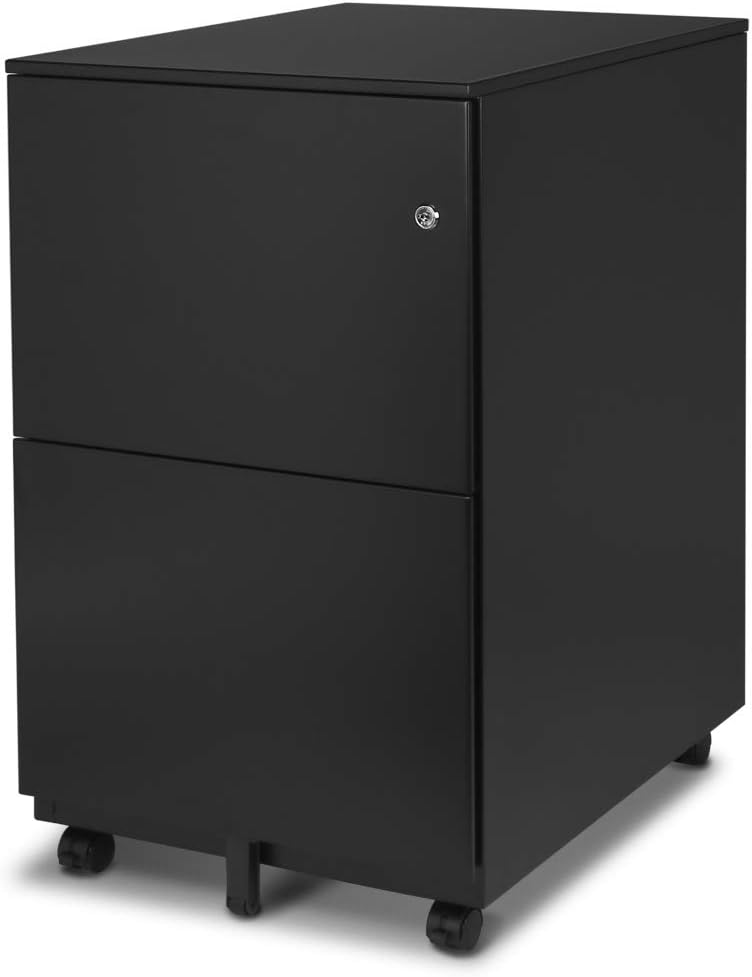 White 3 Drawer Metal File Cabinet with Lock R61417