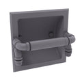 Matte Gray Recessed Toilet Paper Holder I325