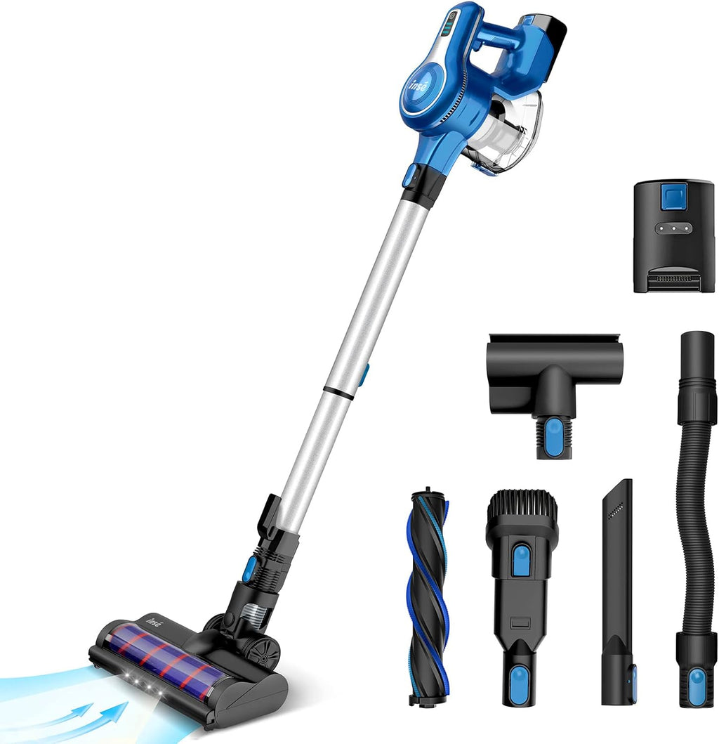 Cordless Stick Vacuum Cleaner 23Kpa 250W 45min Blue X6570