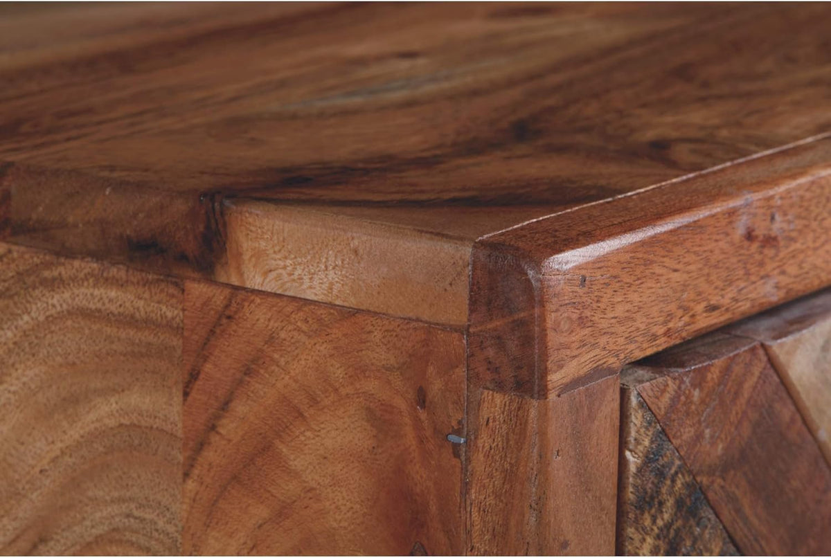 Brown 2-Door Accent Cabinet A215312