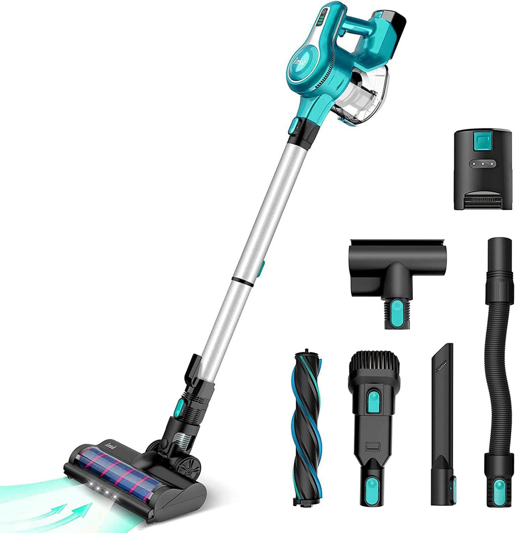 Cordless Stick Vacuum Cleaner 23Kpa 250W 45min Blue X6570