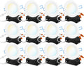 12 Pack 4 Inch Ultra Thin LED Recessed Ceiling Lights H999
