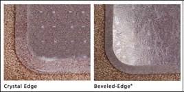 45 x 53 Carpeted Floors Mat with Lip 25 x 12 Beveled Edge D5349