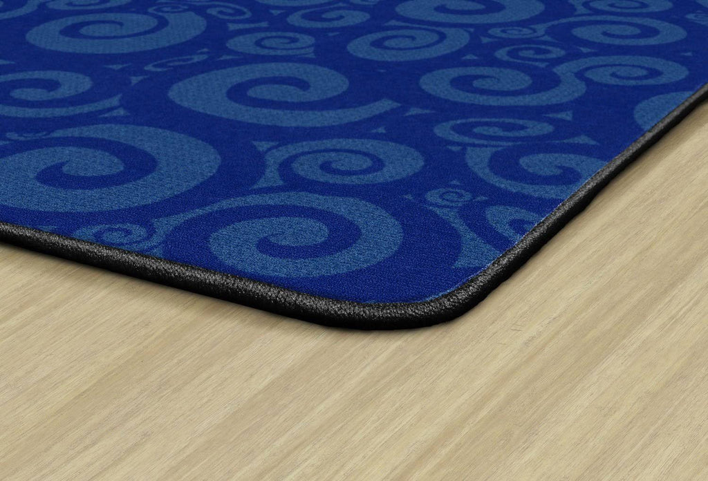 Blue Tone on Tone Carpet 10'6 x 13'2 K1738